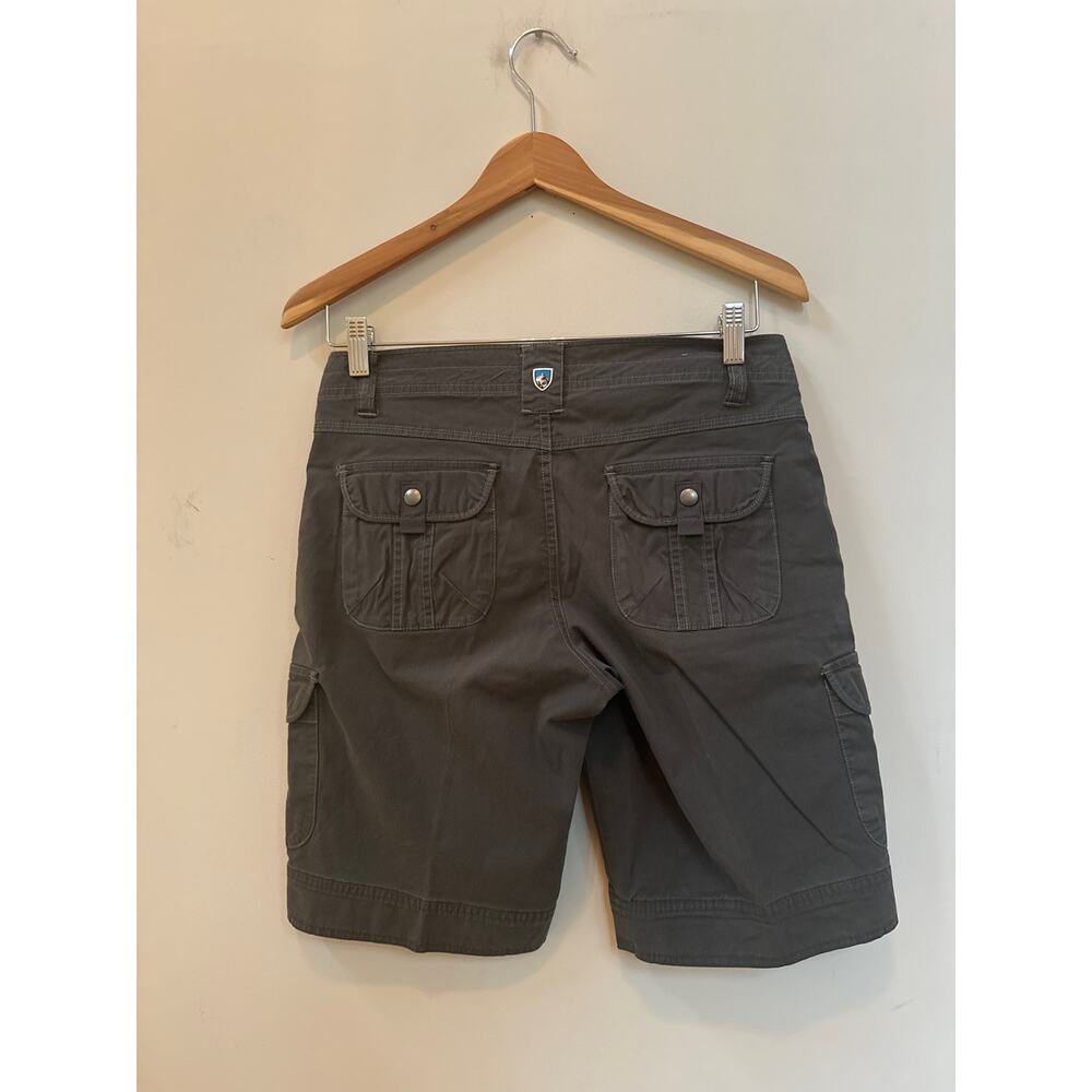 Kuhl Splash 11" Gray Hiking Cargo Bermuda Shorts Size 6 Dark Grey Camping - Picture 5 of 5